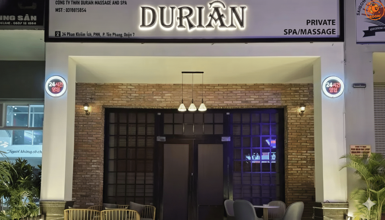 호지민 7군 두리안 스파 2026: 누루 + 동반 욕조 프리미엄 마사지 후기·가격