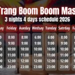 나트랑 붐붐 마사지 3박4일 일정 2026